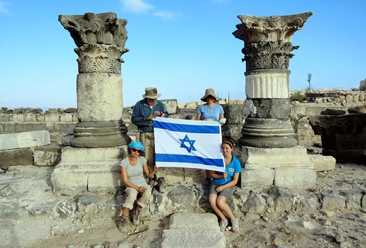 חפירות בסוסיתא, בהובלת אוניברסיטת חיפה, צילום: שלמי מיכאלי, עין גב